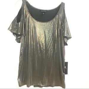 NEw Rock & Republic shimmer shirt sz L